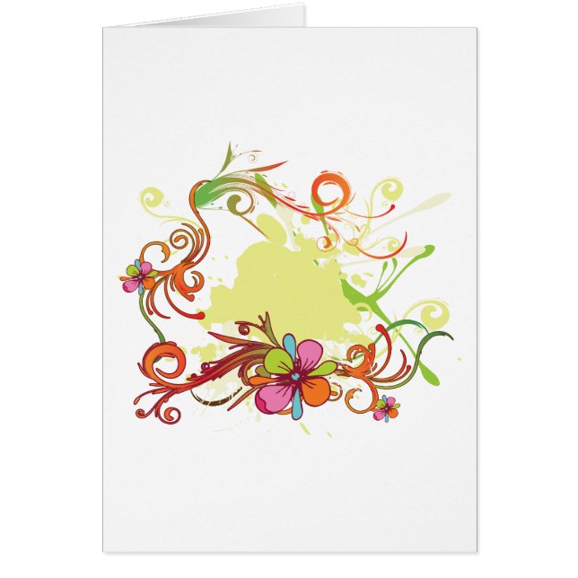 künstlerische Blumen-Blasengestaltung (Vorne)