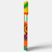 Künstlerische Blüte. Spaß, schwindelerregende Farb Case-Mate iPhone Hülle (Rückseite / Rechts)