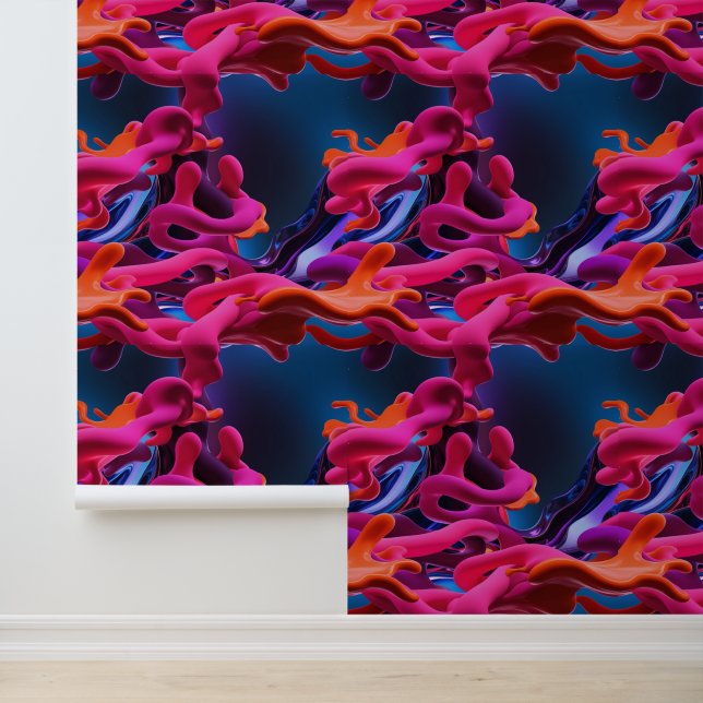 Künstlerische Boldalität Tapete (Anwendung)