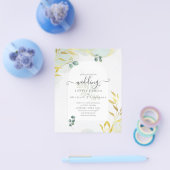 Künstlerische botanische Vegetation Flyer (Einzeln)