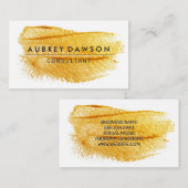 künstlerische Bürste Visitenkarte (Vorne/Hinten)