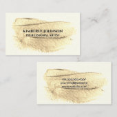 künstlerische Bürste Visitenkarte (Vorne/Hinten)