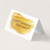 künstlerische Bürste Visitenkarten (Vorderseite)