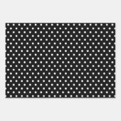 Künstlerische Cocktails Stars Polka Dot Gold Schwa Geschenkpapier Set (Vorderseite 2)