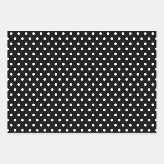 Künstlerische Cocktails Stars Polka Dot Gold Schwa Geschenkpapier Set (Vorderseite 2)