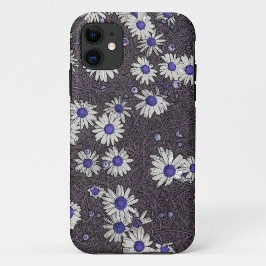 Künstlerische Daisies Case-Mate iPhone Hülle (Rückseite)