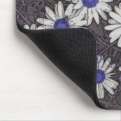 Künstlerische Daisies Mousepad (Ecke)