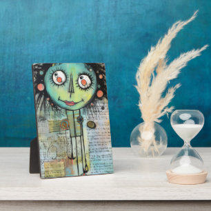 Künstlerische Damen 10 Fotoplatte