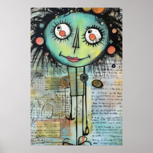 Künstlerische Damen 10 Poster (Vorne)