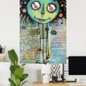 Künstlerische Damen 10 Poster (Heimbüro)