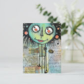 Künstlerische Damen 10 Postkarte (Stehend Vorderseite)