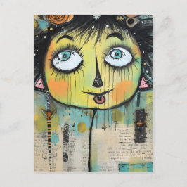 Künstlerische Damen 11 Postkarte