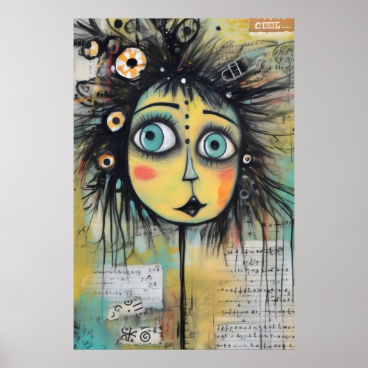 Künstlerische Damen 12 Poster (Vorne)