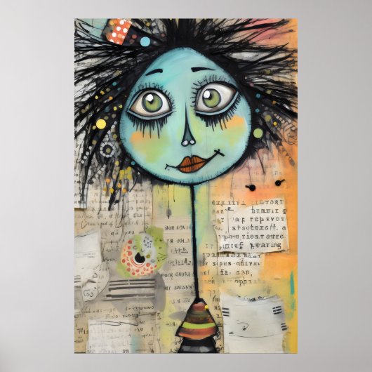 Künstlerische Damen 2 Poster (Vorne)