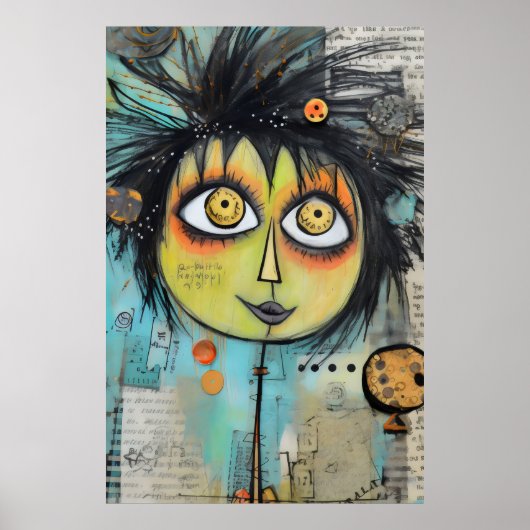 Künstlerische Damen 3 Poster (Vorne)