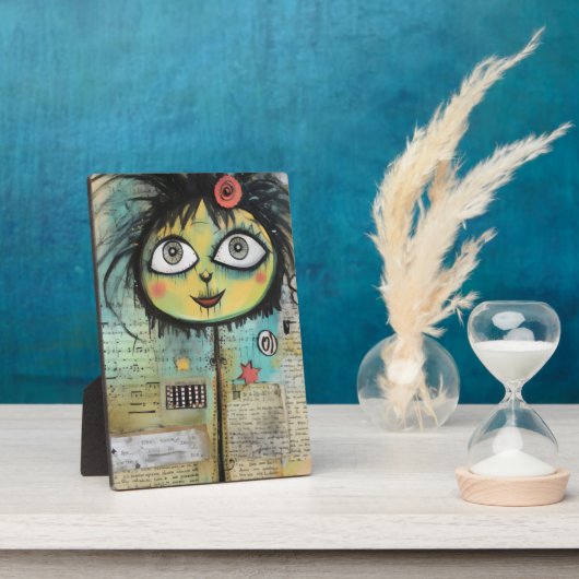 Künstlerische Damen 4 Fotoplatte (Seite)