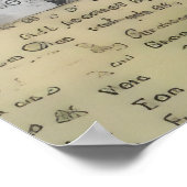 Künstlerische Damen 4 Poster (Ecke)