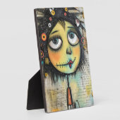 Künstlerische Damen 6 Fotoplatte (Seite)