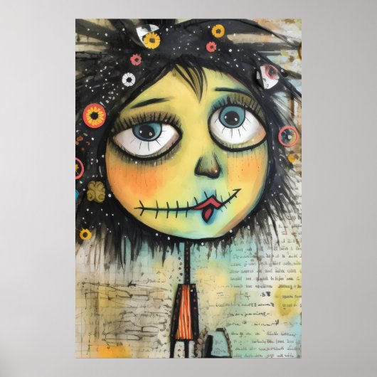 Künstlerische Damen 6 Poster (Vorne)