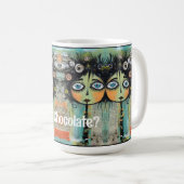 Künstlerische Damen 8 Kaffeetasse (VorderseiteRechts)