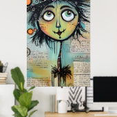 Künstlerische Damen 9 Poster (Heimbüro)