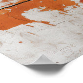 Künstlerische Darstellung einer Frau im Profil Poster (Ecke)