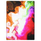 Künstlerische Designs Klemmbrett (Rückseite)