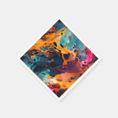 Künstlerische Designs Serviette (Ecke)