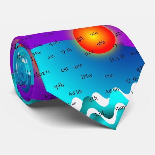 Künstlerische die krawatte (Gerollt)