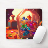 Künstlerische Edelsteine Mousepad (Mit Mouse)