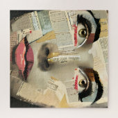 Künstlerische, einzigartige digitale Kunst | Hübsc Puzzle (Horizontal)