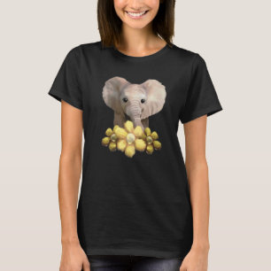 Künstlerische Elefantentiere Afrikanische Asiatisc T-Shirt