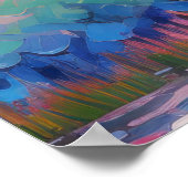 Künstlerische Eleganz Poster (Ecke)