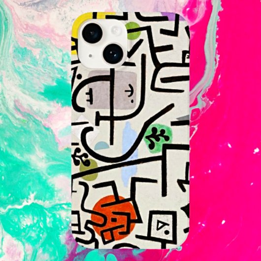 Künstlerische Eleganz: Rich Port von Paul Klee Case-Mate iPhone Hülle