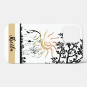 Künstlerische Elephant Liebhaber des iPhone in der Case-Mate iPhone Hülle (Rückseite (Horizontal))