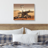 Künstlerische Endition von Mars Rover Leinwanddruck (Insitu (Schlafzimmer))