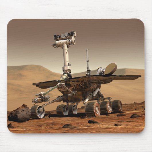 Künstlerische Endition von Mars Rover Mousepad (Vorne)