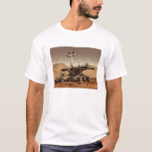 Künstlerische Endition von Mars Rover T-Shirt (Vorderseite)