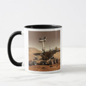 Künstlerische Endition von Mars Rover Tasse (Links)