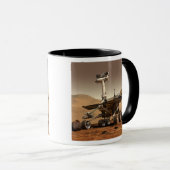 Künstlerische Endition von Mars Rover Tasse (VorderseiteRechts)