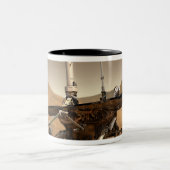 Künstlerische Endition von Mars Rover Zweifarbige Tasse (Mittel)