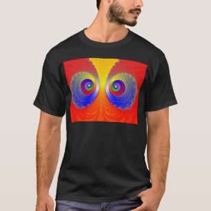KÜNSTLERISCHE ENTWURFS-ABSTRAKTES FRAKTAL T-Shirt