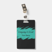 Künstlerische Ereignis-Abzeichen Ausweis (Rückseite mit Clip)