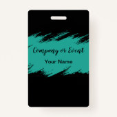 Künstlerische Ereignis-Abzeichen Ausweis (Rückseite)