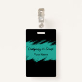 Künstlerische Ereignis-Abzeichen Ausweis (Rückseite mit Klammer)