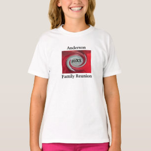 Künstlerische Familie Wiedersehen Abstrakt Swirl K T-Shirt