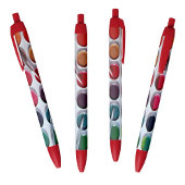 Künstlerische Farbpalette Kugelschreiber