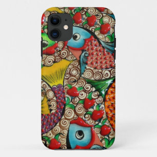 Künstlerische Fische Case-Mate iPhone Hülle