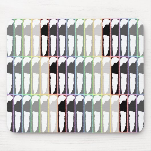 Künstlerische Flamme Mousepad Rachel Alexandra (Vorne)