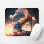 Künstlerische Flasche Mousepad (Mit Mouse)